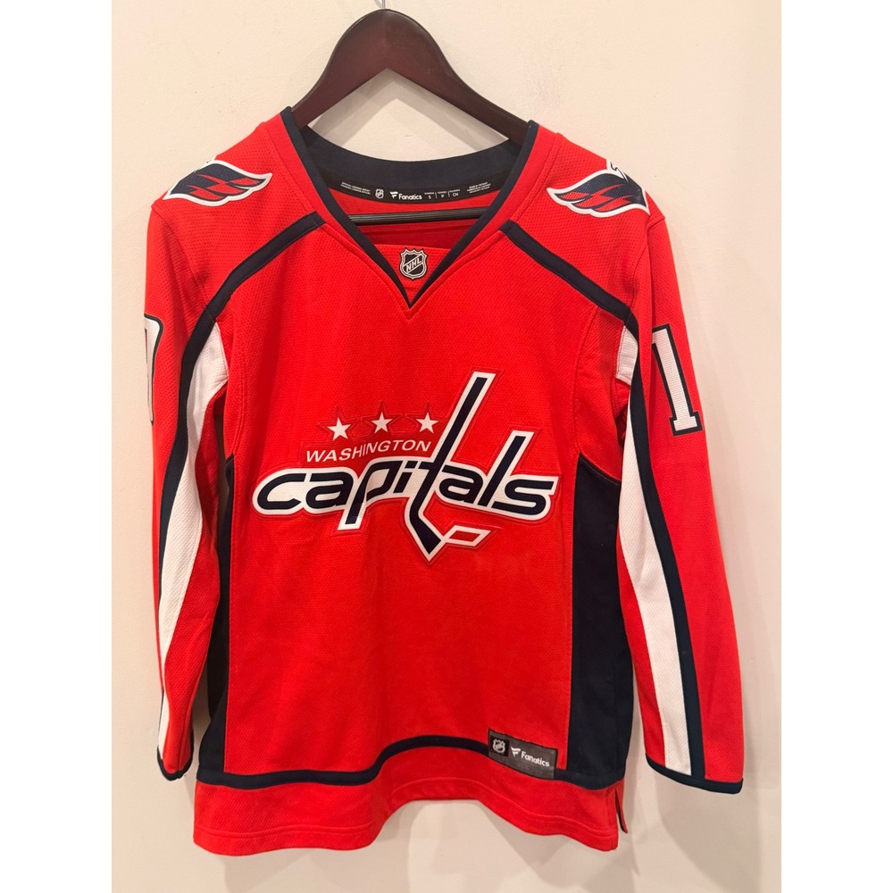 Fanatics Washington Capitals Nicklas Backstrom 19 NHL Jersey Red Womens Small
